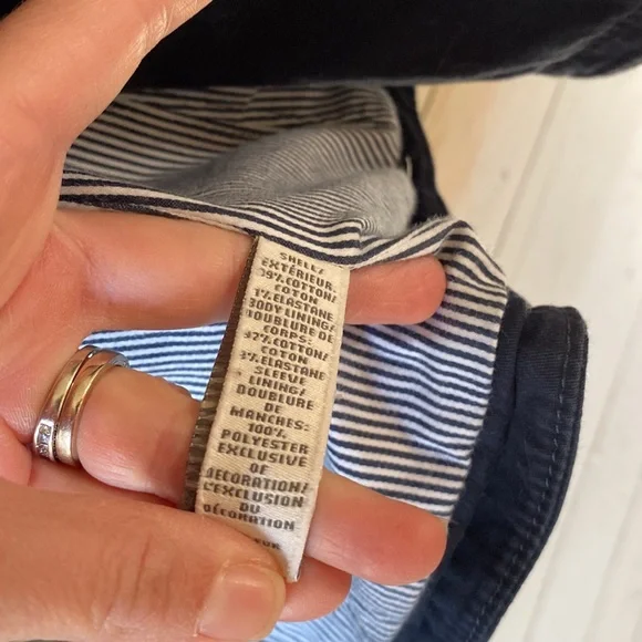 Women’s navy jackets. Pea coat style - Picture 6 of 7